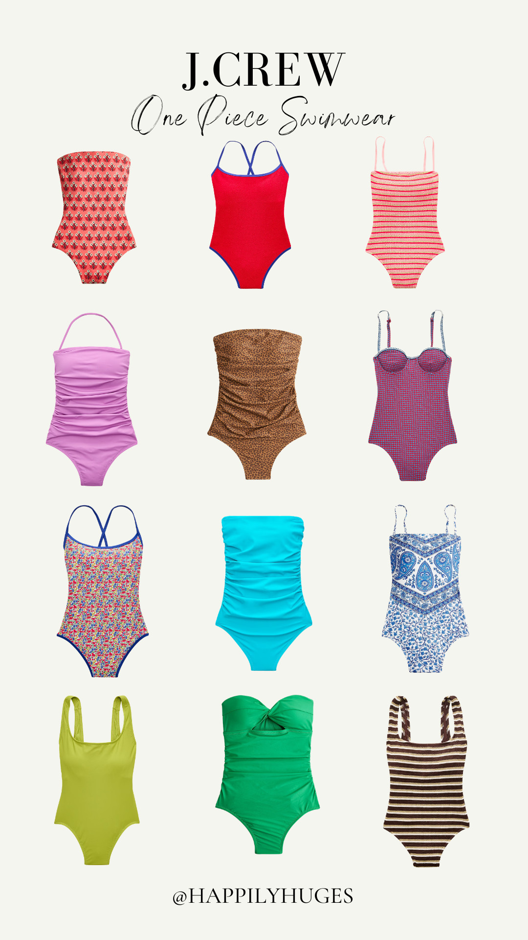 Timeless, flattering, and made for sunny days. Dive into summer with chic one-piece swimsuits from J.Crew. 

 #LTKSeasonal #LTKSwim #LTKTravel