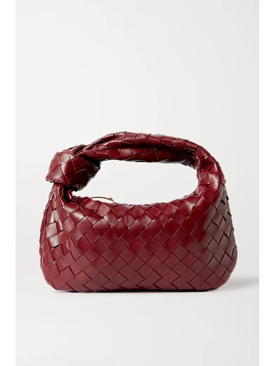 Bottega Veneta
				
			
			
			
			
			
				Jodie mini knotted intrecciato textured-leather tote
... | NET-A-PORTER (UK & EU)