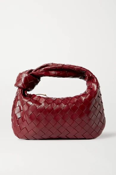 Jodie mini knotted intrecciato textured-leather tote | NET-A-PORTER (UK & EU)