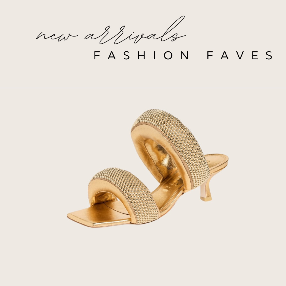 Obsessed with these super cool gold sandals 😍😂

#LTKshoecrush