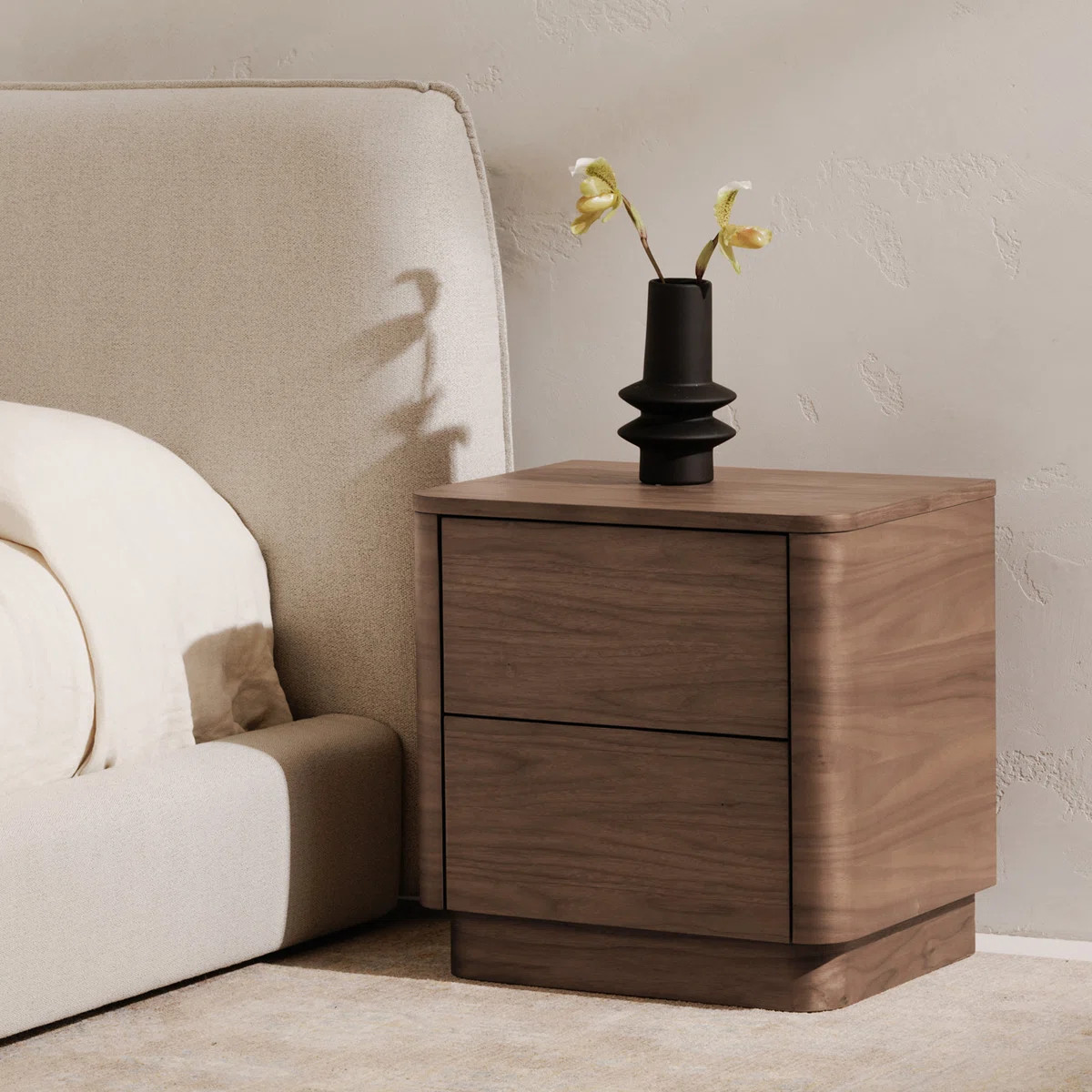 Mille 20'' W Solid Wood Nightstand | Wayfair North America