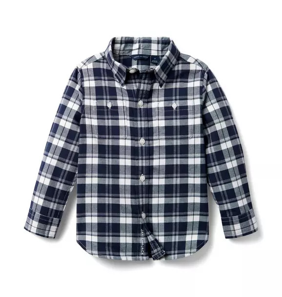 Plaid Flannel Shirt | Janie and Jack