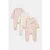 Mothercare My First Mouse All-in-Ones - 3 Pack | Boots.com