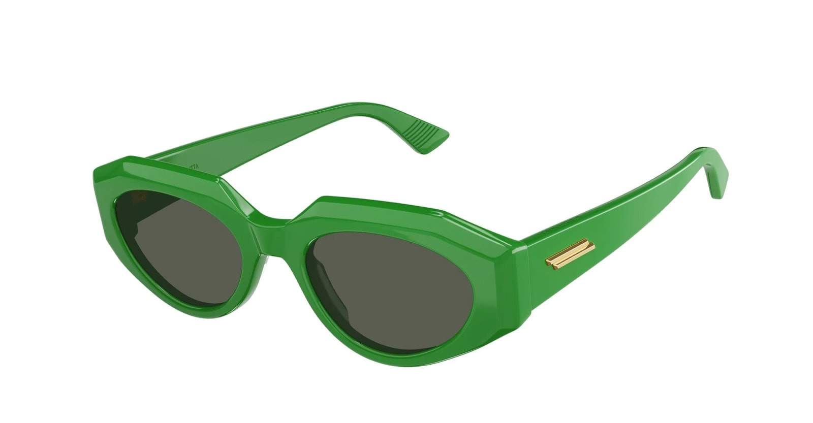 Bottega Veneta Eyewear Bv1031s-005 - Green Sunglasses | Italist.com US