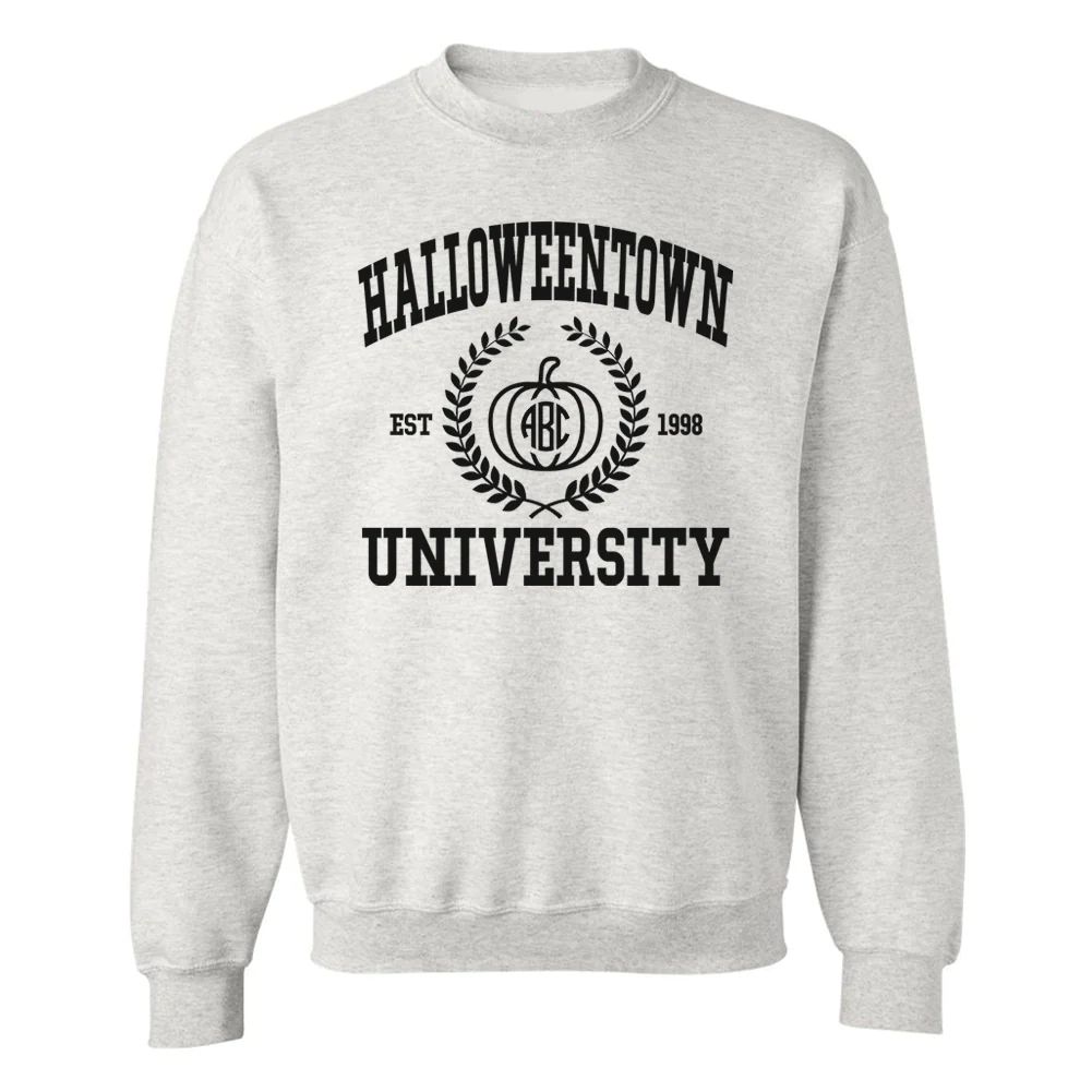 Monogrammed 'Halloween University' Crewneck Sweatshirt | United Monograms