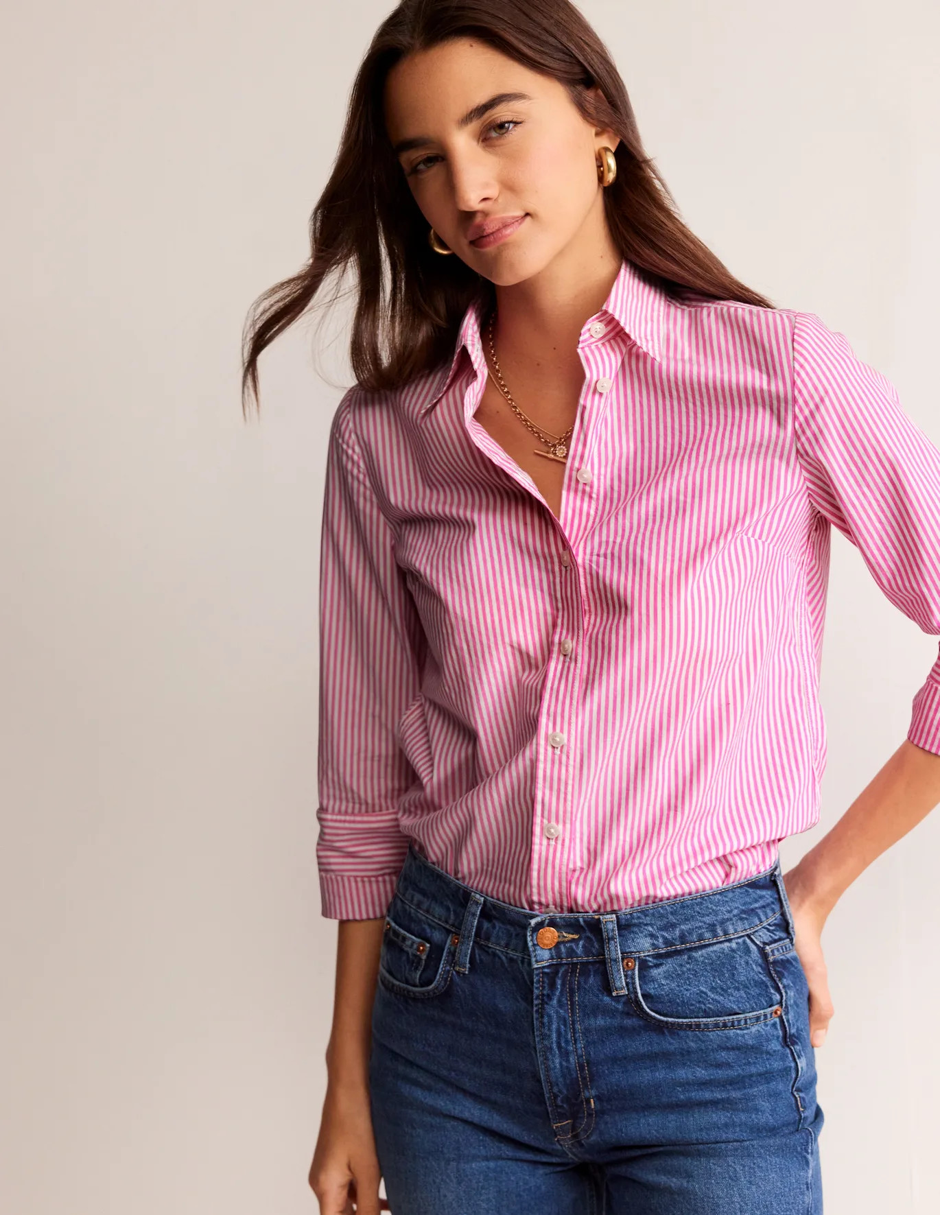 Sienna Cotton Shirt | Boden (US)
