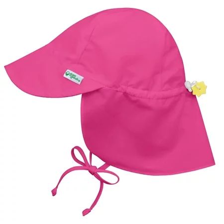 i play. Baby Sun Hat | Toddler Uniutility UPF 50 Solid Flap Beach Hat with Brim and Neck Cover Hot P | Walmart (US)