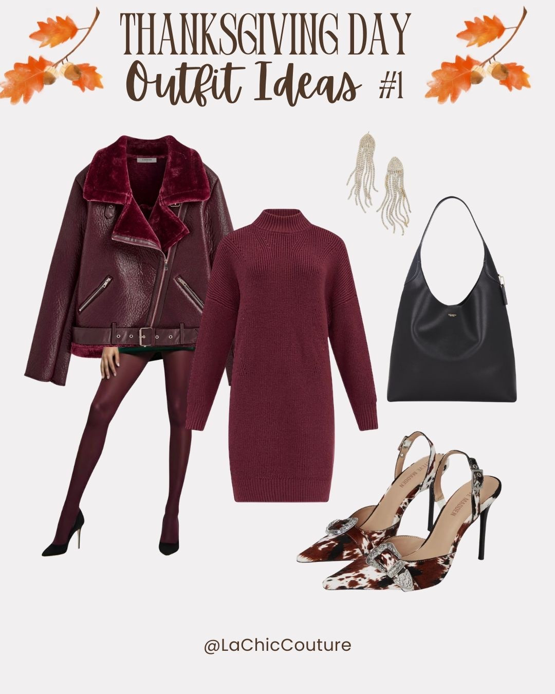 Thanksgiving Day Outfit Ideas #1 #ootd #outfitinspo #holidayoutfits #lachiccouture

#LTKootd #LTKHoliday #LTKgrwm