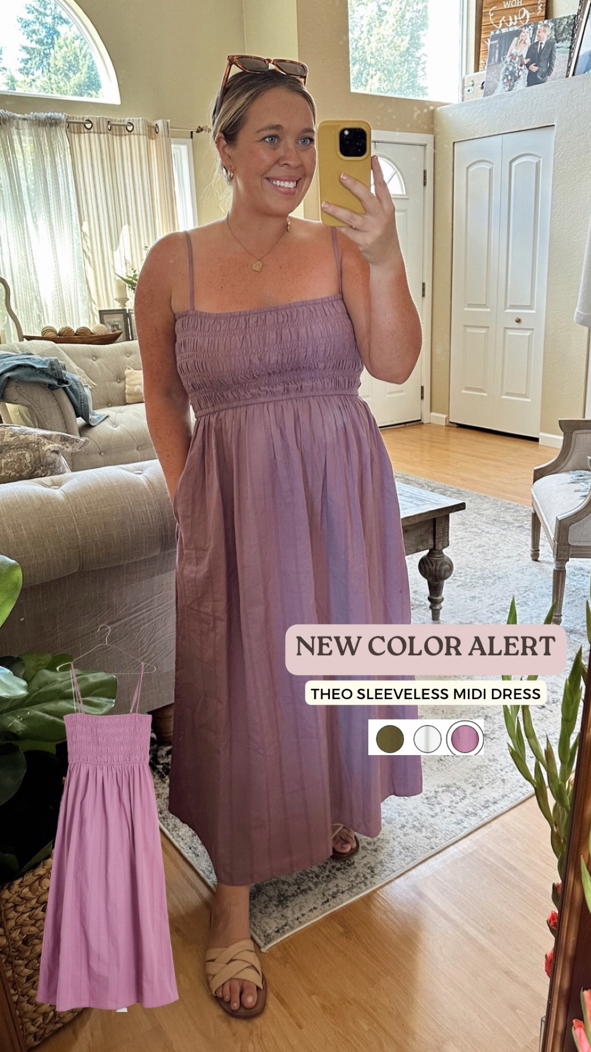 madewell theo sleeveless midi dress Theo Sleeveless Midi Dress
