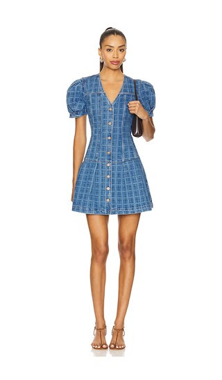 Adeline Shell Mini Dress | Revolve Clothing (Global)