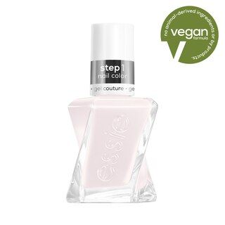 essie Gel Couture Long-lasting Nail Polish, 8-free Vegan, pre-show jitters, white nude | CVS