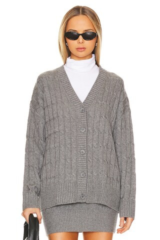 Daiva Cable Cardigan
                    
                    L'Academie | Revolve Clothing (Global)