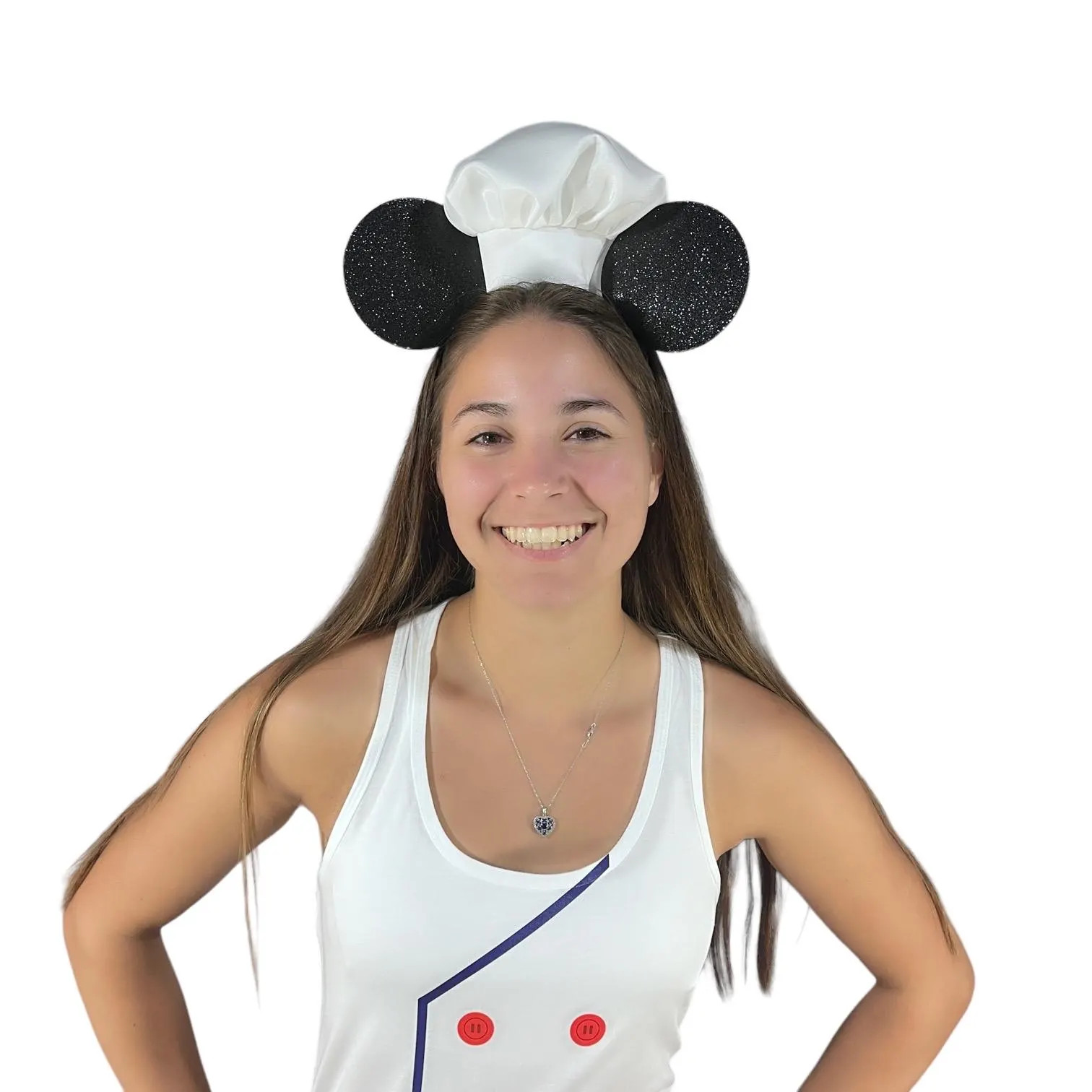 Chef Hat Mouse Ears Nonslip Headband  | Athletic Running Headband for Chef Costume | Chef Mickey | Etsy (Global)