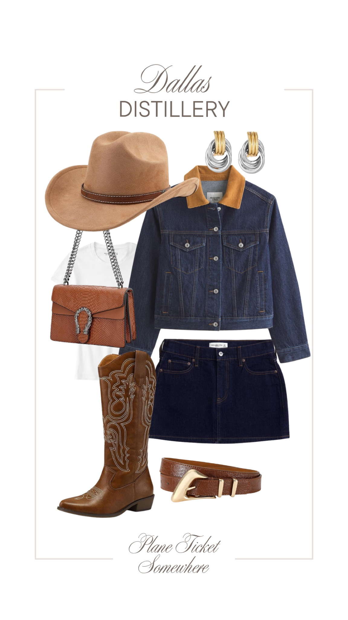 THE cowgirl outfit for a distillery stop in Dallas. 

 #LTKStyleTip #LTKTravel #LTKShoeCrush