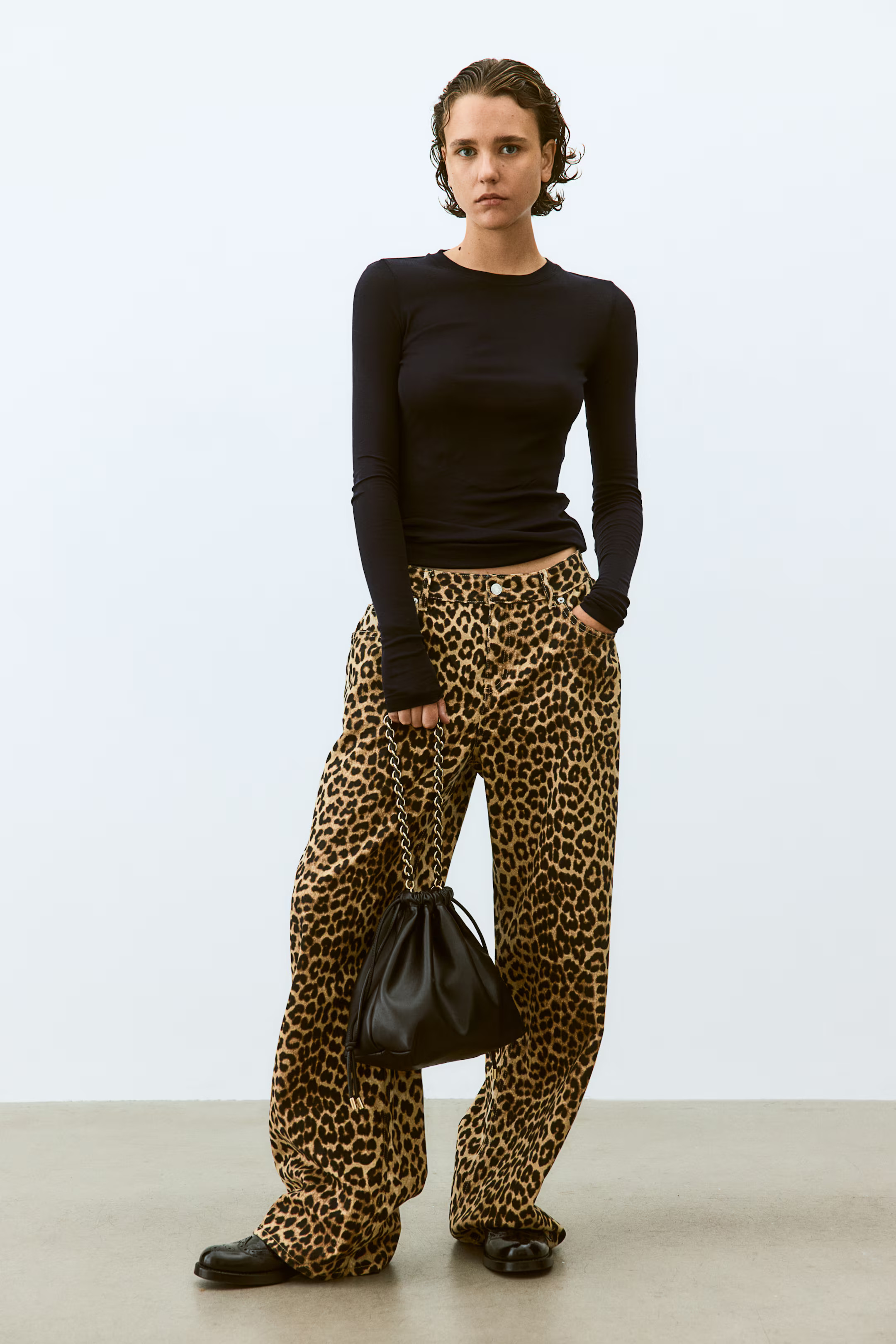 Pima cotton jersey top | H&M (UK, MY, IN, SG, PH, TW, HK)