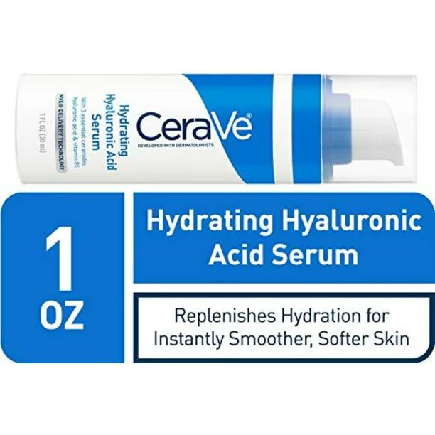 CeraVe Hyaluronic Acid Face Serum, 1 oz - Walmart.com | Walmart (US)