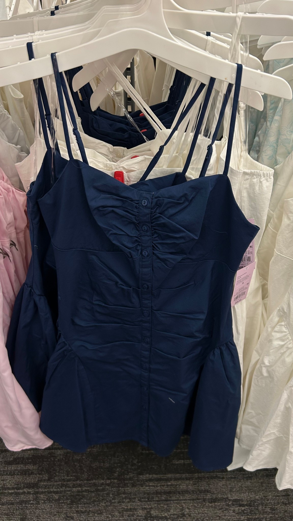 button down a line dress