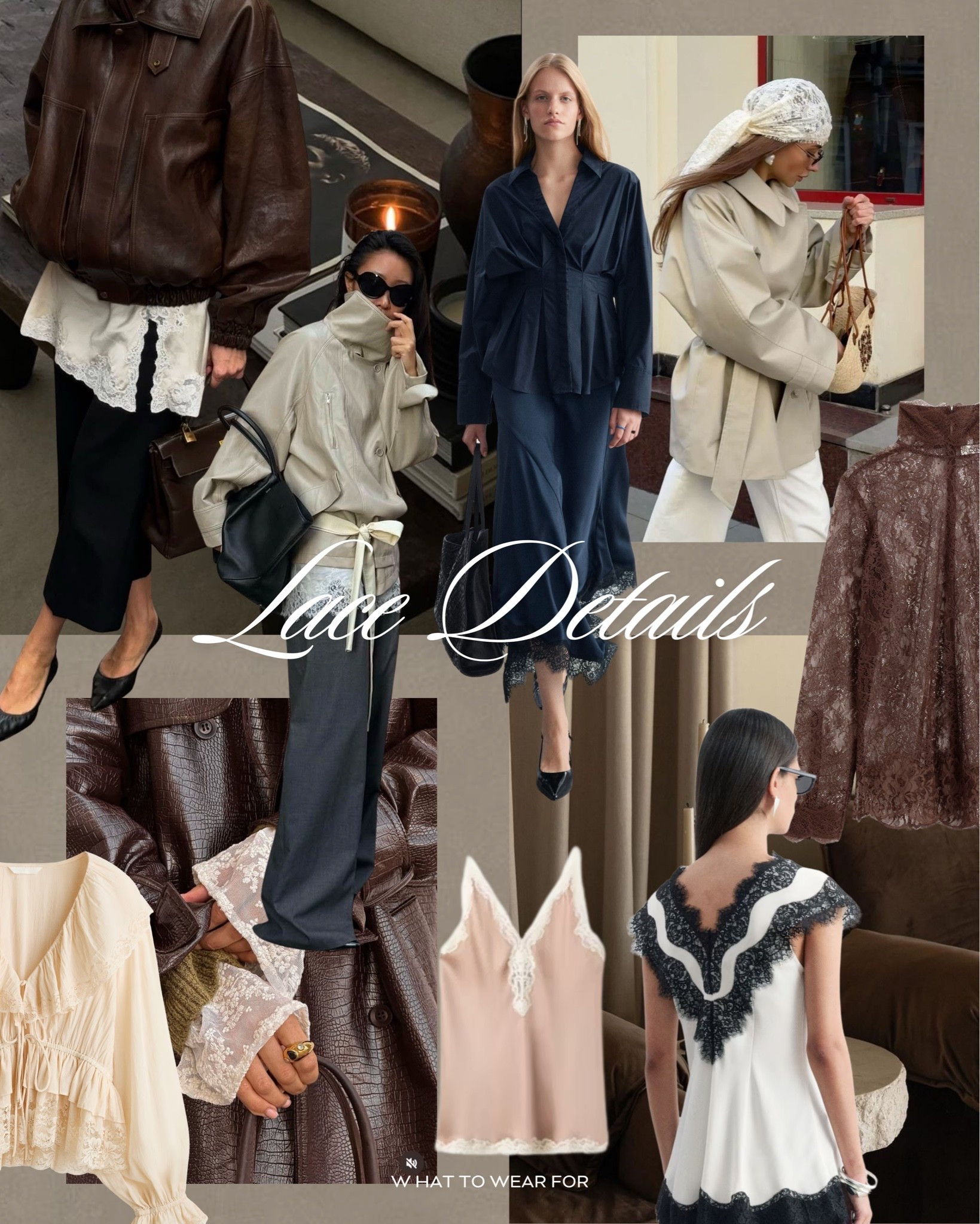 Trending: lace details 

Autumn fashion, date night style, lace details, effortless style, romantic details

#LTKautumn #LTKpartywear #LTKdatenight