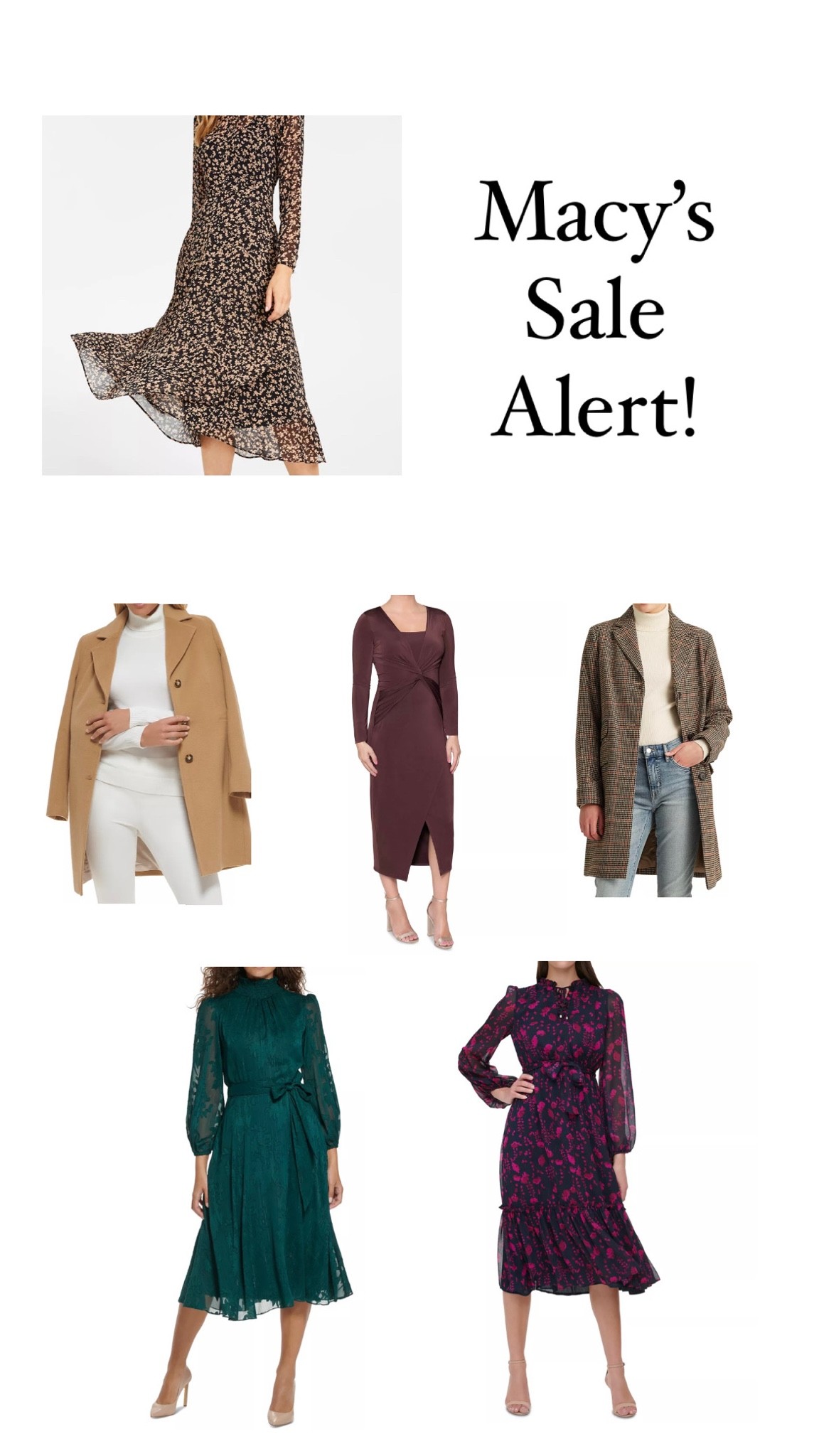 Snag one of these gorgeous coats or dresses while you can! Quailing brands for 30% off!🎉

#LTKsalealert #LTKworkwear #LTKhome