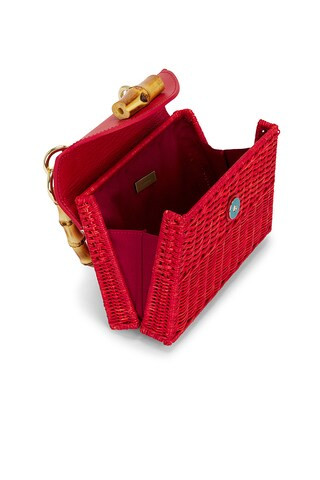 Abigail Bag in All Red | Revolve Clothing (Global)