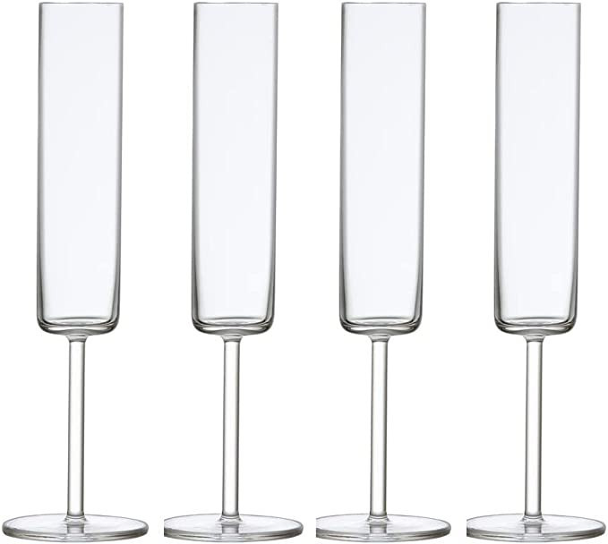 Zwiesel Glas Tritan Modo Collection Champagne Flute Glass, 5.5-Ounce, Set of 4 | Amazon (US)