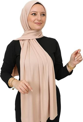 Prien Hijab for Women Viscose Scarf Lightweight Muslim Hijabs Long Shawl Islamic Scarves Turkey S... | Amazon (US)
