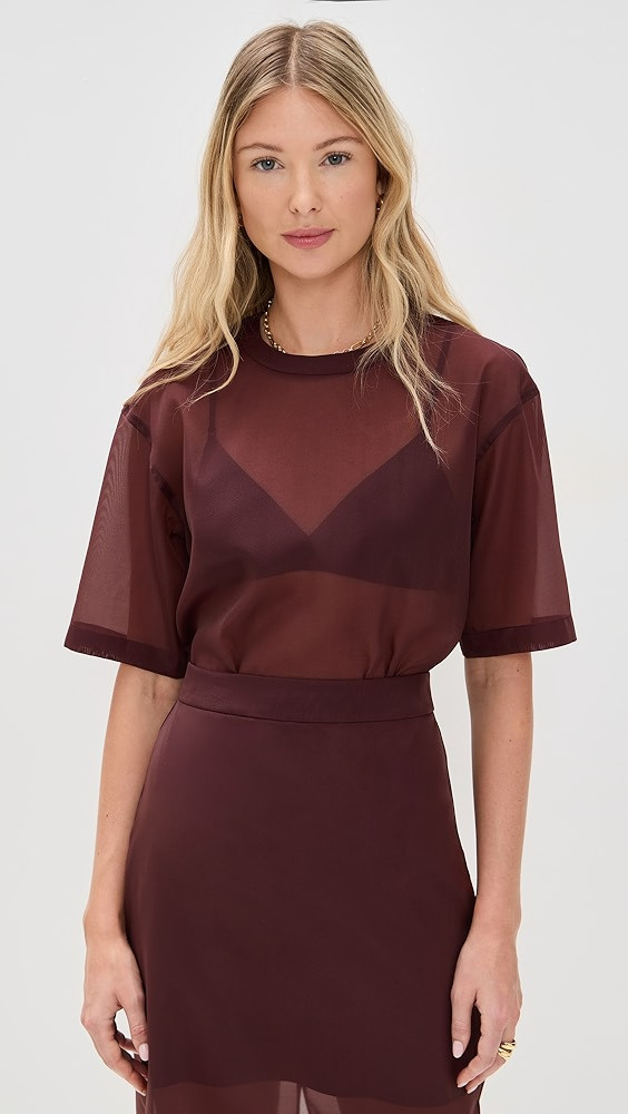 Caroline Organza Tee | Shopbop