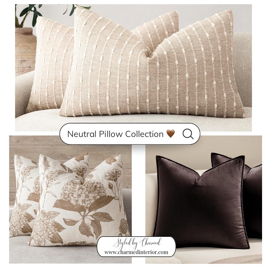 Your pillows are the easiest way to give a room a designer look without replacing your furniture. 🤎

Mix textures, subtle patterns, and a rich accent color to create a cozy, layered space that feels effortlessly elevated.

Shop this curated collection through my LTK. ✨

#StyledByCharmed

#LTKHome #LTKU #LTKmomlife