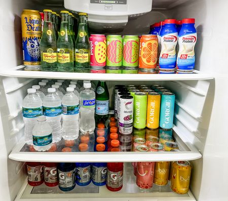 Beverage center - our must drink items. Use code GORGIETHANKS for 20% of Gorgie energy drinks

#LTKfindsunder50 #LTKhome #LTKfindsunder100