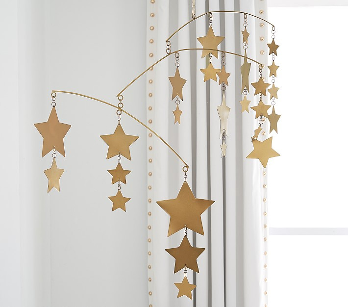The Emily & Meritt Star Ceiling Mobile | Pottery Barn Kids
