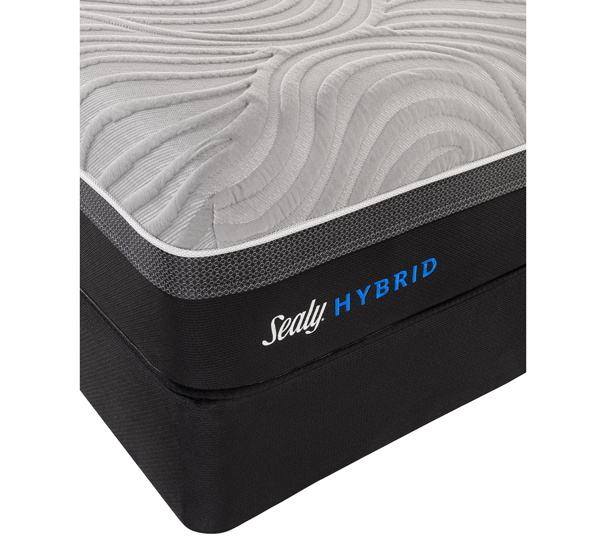 Sealy Kelburn Ii 13" Hybrid Cushion Firm Mattress Set- California King | Macys (US)