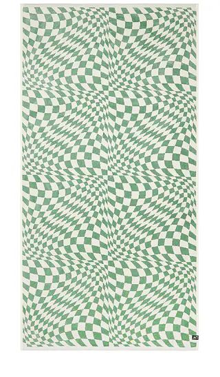 Op Out Premium Woven Towel in Green | Revolve Clothing (Global)