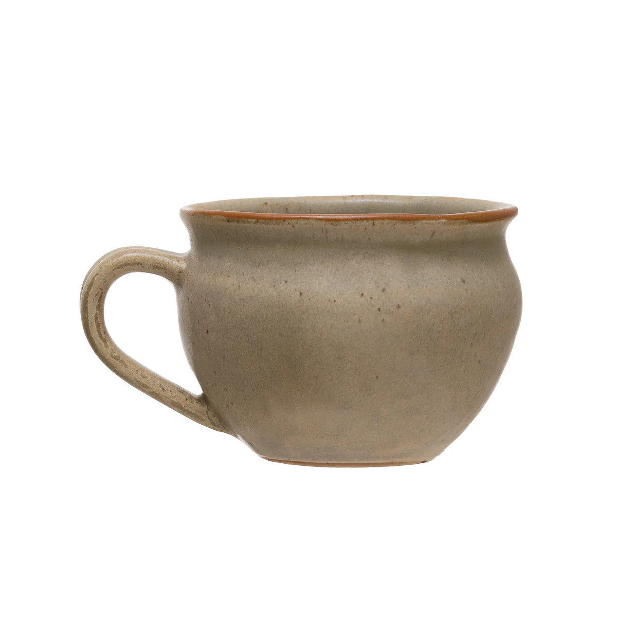 Matte Grey Glazed Stoneware Mug | APIARY by The Busy Bee