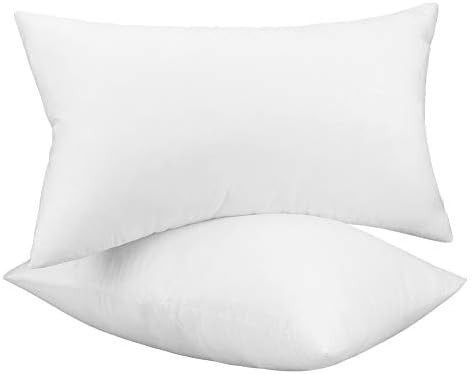 Yoobure 12x20 Pillow Insert Set of 2, Decorative Sham Throw Pillow Insert for Bed, Couch, Sofa, C... | Amazon (US)