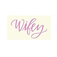 Wifey Heat Transfer Iron on Stencils for Wedding (Gold Foil (Mirror Look)) | Amazon (US)