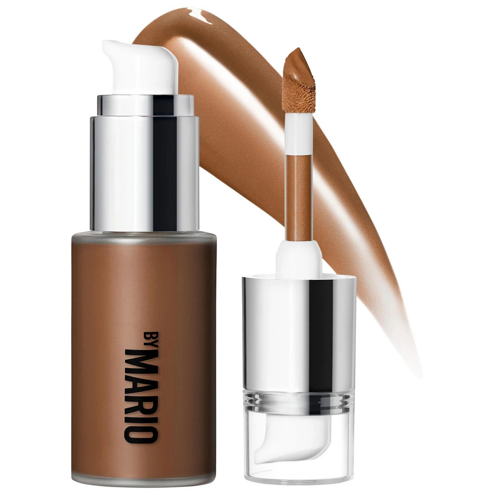 MAKEUP BY MARIO Softsculpt Multi-Use Bronzing & Shaping Serum with Hyaluronic Acid, Size: 1.01 FL Oz, Medium Dark | Kohl's
