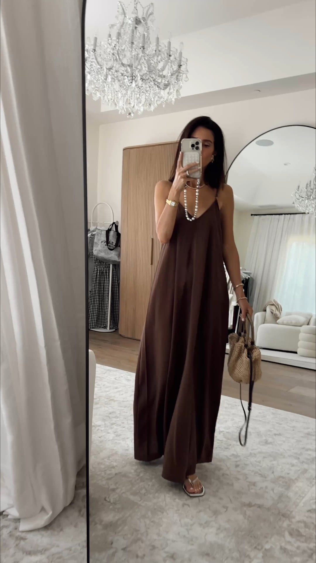 Flowy beautiful brown dress for summer! I’m just shy of 5-7” wearing the size XS and these sandals are so comfy too! #stylinbyaylin #aylin

#LTKStyleTip #LTKFindsUnder100 #LTKSeasonal