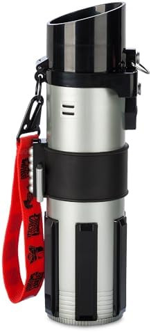 Disney Store Official Star Wars Lightsaber Water Bottle with Sound & Light Effects, Translucent R... | Amazon (US)