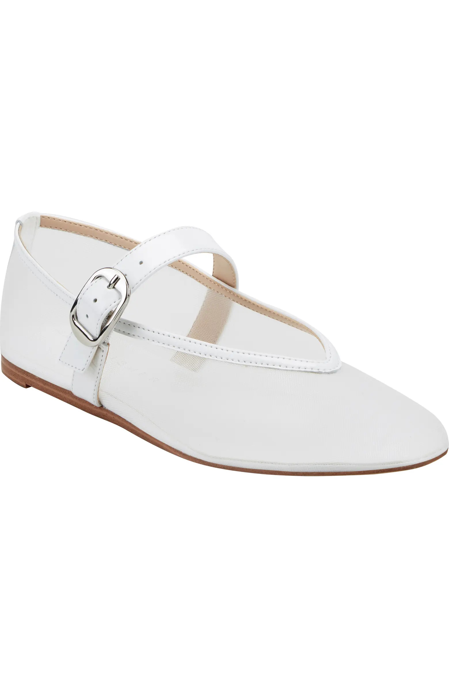 Godina Mesh Mary Jane Flat (Women) | Nordstrom