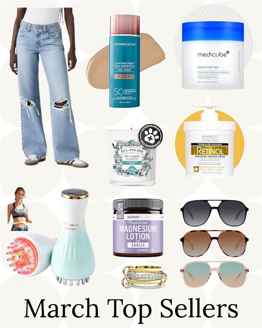 March Top Sellers! ✨

#LTKselfcare #LTKdayinmylife #LTKTravel
