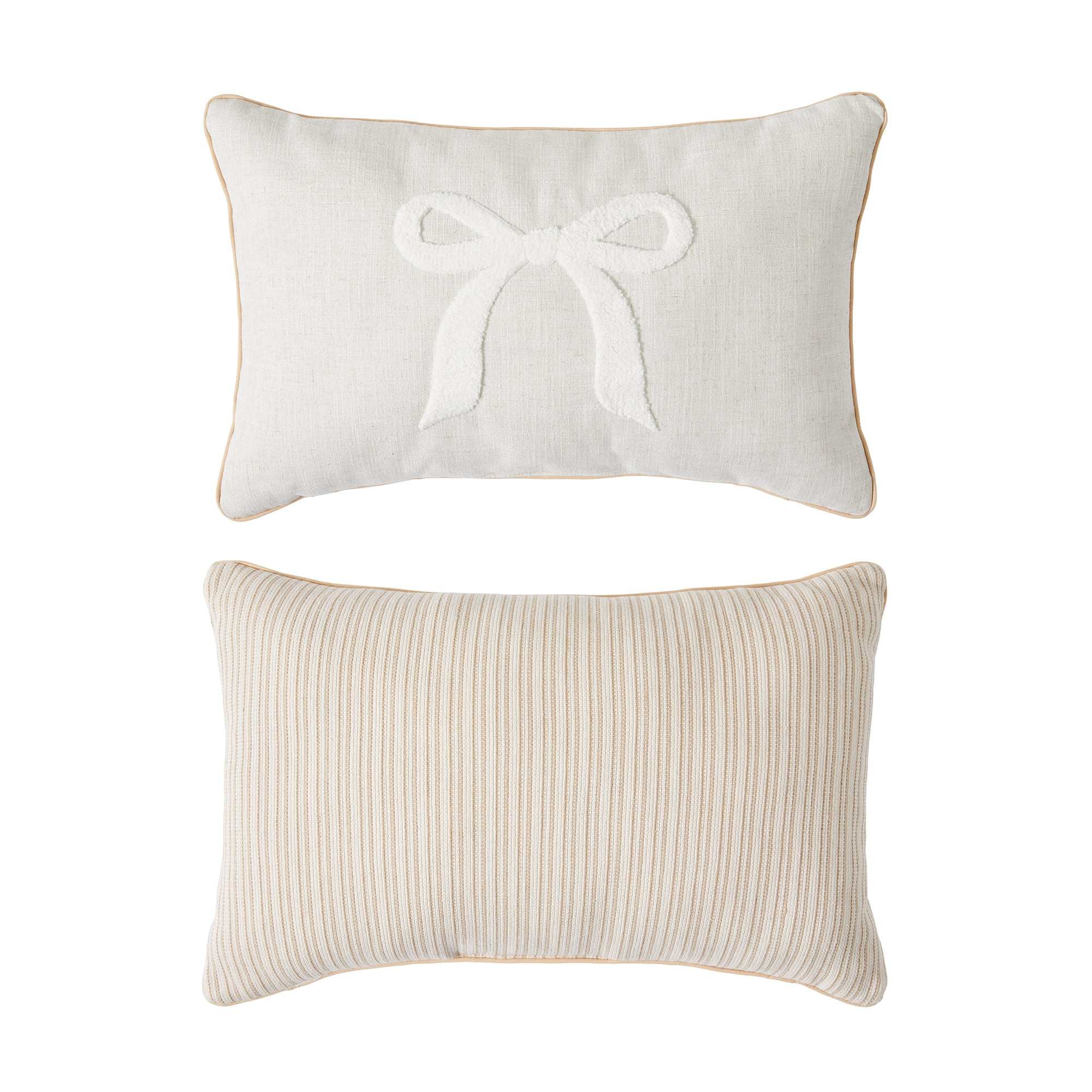 Fraiche Bow Tufted Accent Cushion | Walmart (CA)