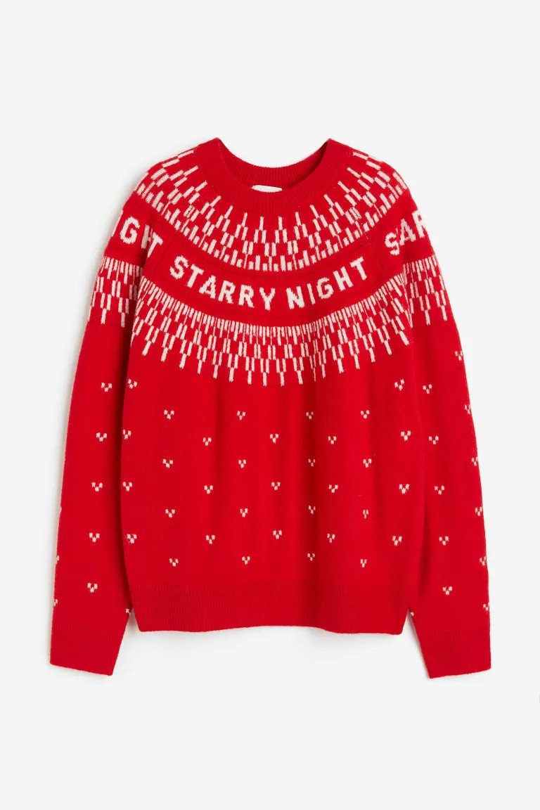 Jacquard-knit Sweater | H&M (US + CA)