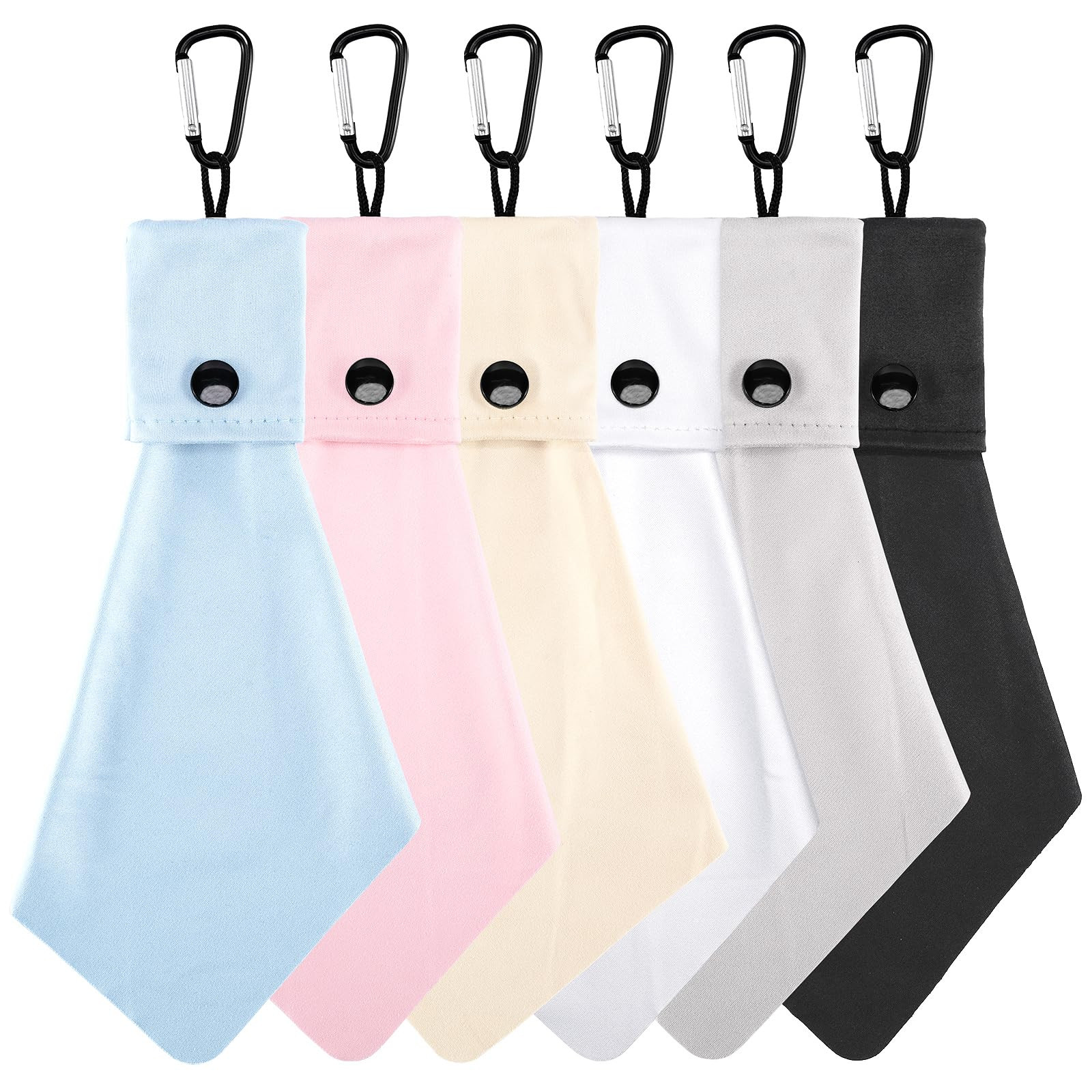 Vemeiss 6 Pack Microfiber Glasses Cleaning Cloth, Wipes Lens Eyeglasses & Screens - Reusable, Por... | Amazon (US)