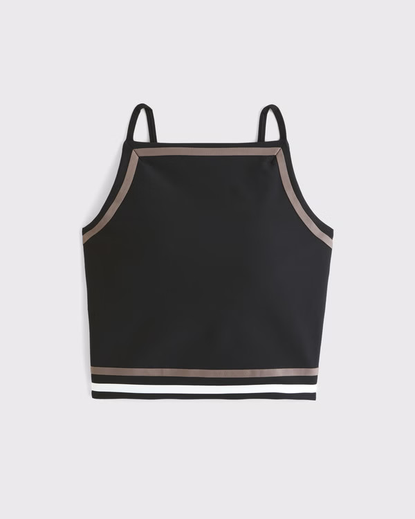 YPB sculptLUX Apron Tank | Abercrombie & Fitch (US)