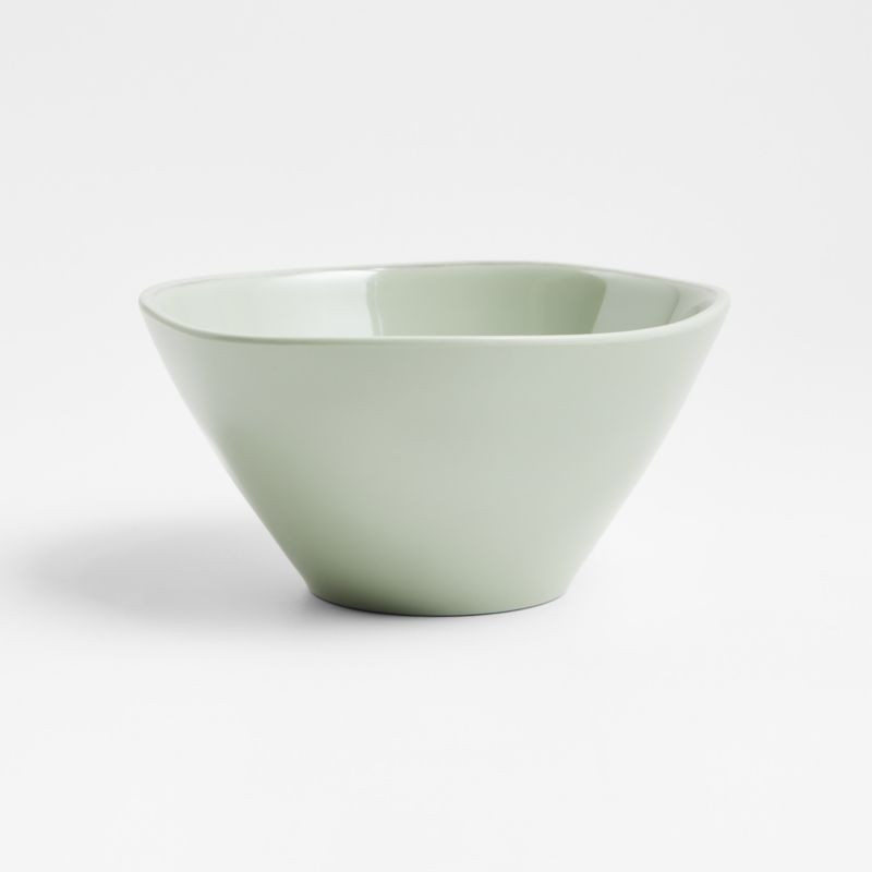 Marin Sage Melamine Bowl + Reviews | Crate & Barrel | Crate & Barrel