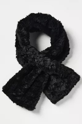 UGG® Faux-Fur Pull-Through Scarf | Anthropologie (US)