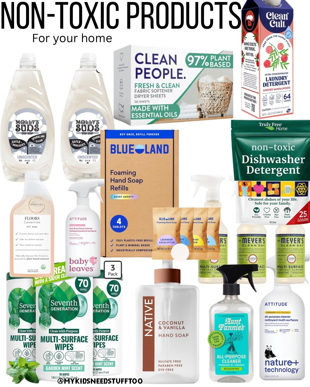 I’m ready to transform out cleaning products and more things into non toxic clean products and here are some of the products I’ll be switching to get rid of all the chemicals in our housee

#LTKdayinmylife #LTKselfcare #LTKHome