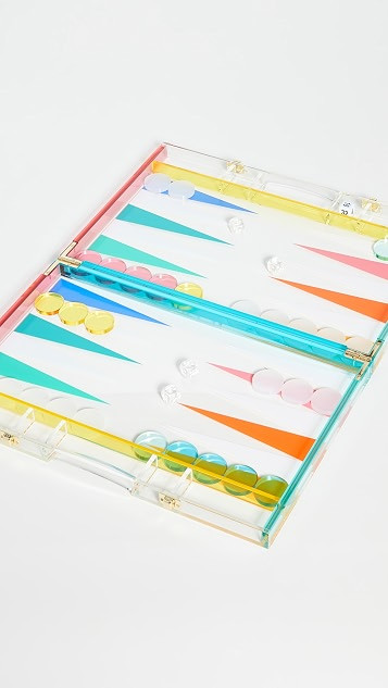 Lucite Backgammon | Shopbop