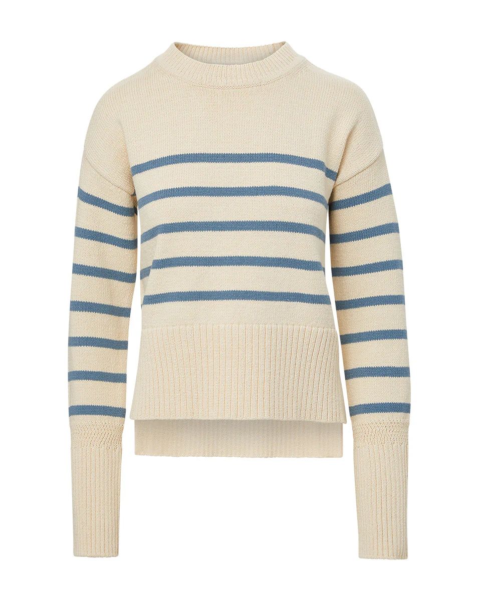 Andover Striped Sweater | Veronica Beard