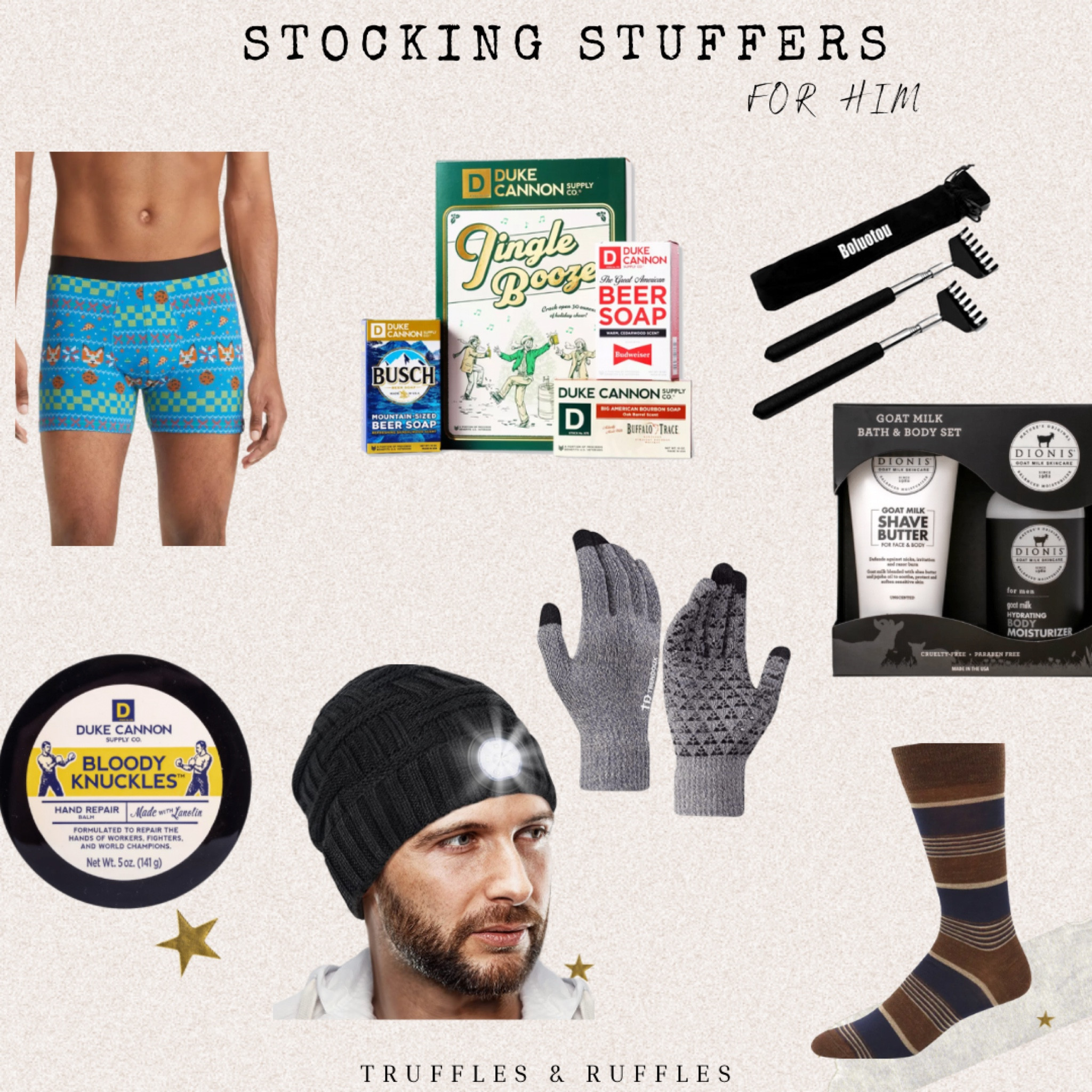 Stocking Stuffers For Men✨stocking stuffers//for men//Christmas gifts//holiday gifts//gifts for him//trufflesandruffles_xoxo

#LTKHoliday #LTKGiftGuide #LTKmens